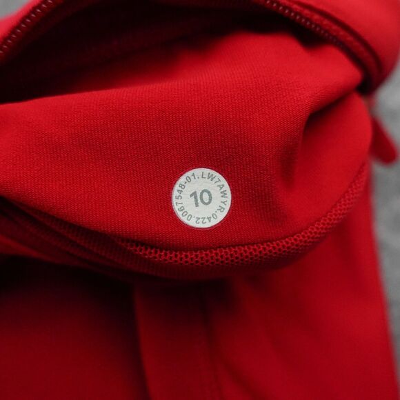 New Lululemon Speed Up LR Low Rise Shorts 2.5” Lined DKRD Dark Red Size 10 - Picture 9 of 10